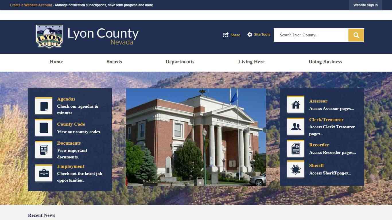 Lyon County, NV - Official Website | Official Website